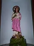 Statue of Saint Agnes, Camarin, کالوکان، فیلیپین