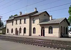 ایستگاه راه‌آهن سالاسپیلس درسال ۲۰۰۸.