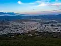 دورنمای سنندج از قله آبیدر کوچک