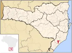 Location in برزیل