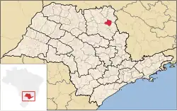 Location in São Paulo  state