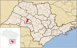Location in São Paulo  state