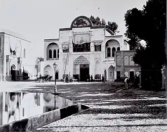 سردر عالی قاپو آلبوم ۲۶۳ تصویر ۲۱ مرکز اسناد تصویری کاخ گلستان