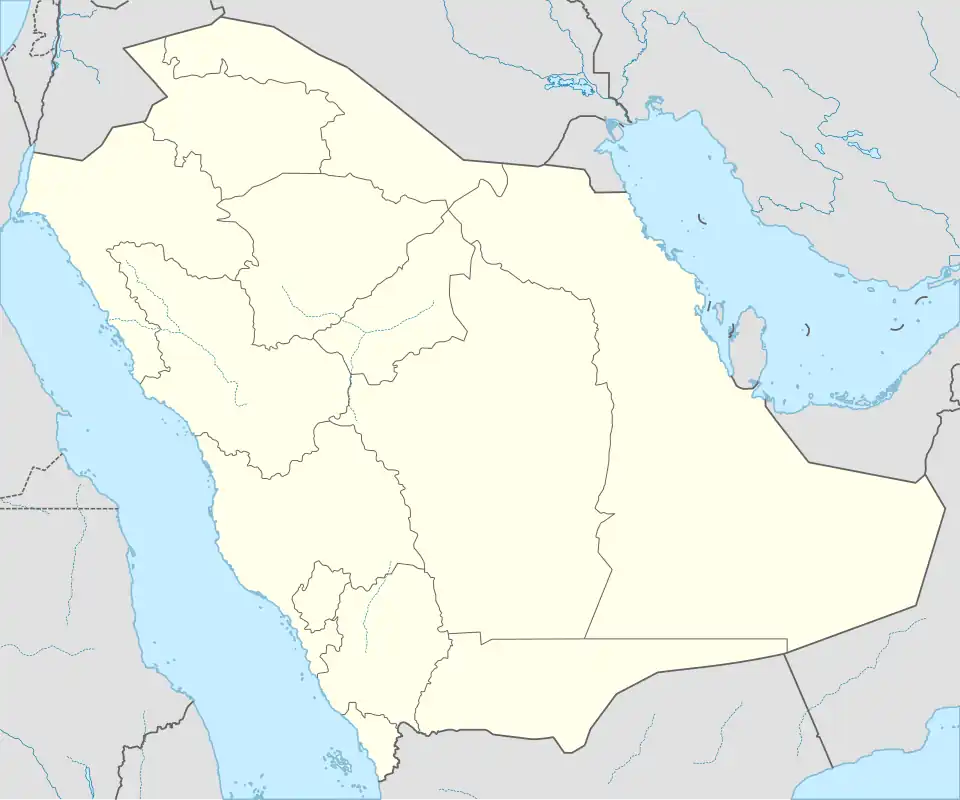 ینبع در عربستان سعودی واقع شده