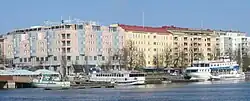 The marina of Savonlinna