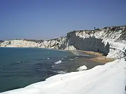 The so-called Scala dei Turchi.