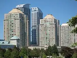 Skyline of Scarborough City Centre