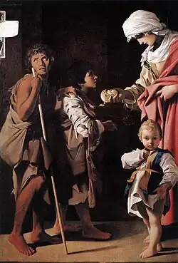 Charity by Bartolomeo Schedoni. c. 1611