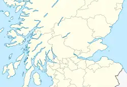 راف کاسل فورت در Scotland Central Belt واقع شده