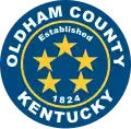 نشان رسمی Oldham County