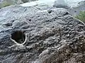 سطحی که به عنوان میز آشپزخانه مورد استفاده قرار می‌گرفته‌است.