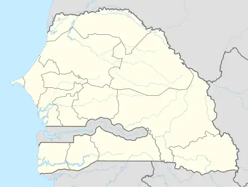 زیگینچور در سنگال واقع شده