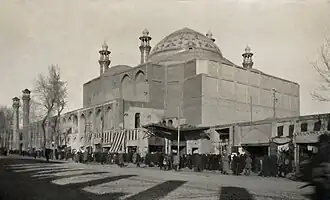مسجد سپهسالار در دهه ۱۳۱۰ خورشیدی