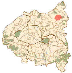 پاریس and inner ring departments