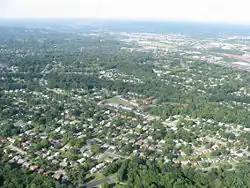 Neighborhoods in southern Sharonville
