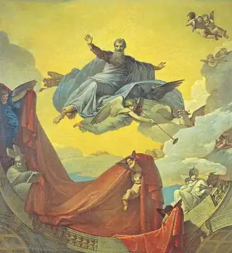 The vision of the prophet حزقیال (1836)