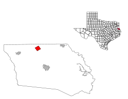 موقعیت Tenaha, Texas