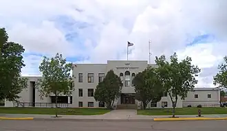 The Sheridan County Courthouse in Plentywood