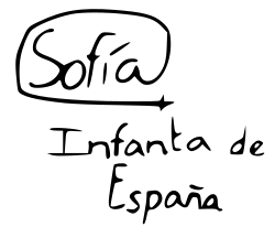 امضاء شاهدخت سوفیا
