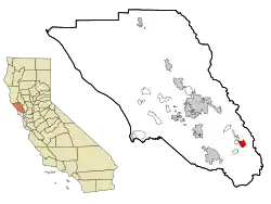 Location in شهرستان سونوما و کالیفرنیا