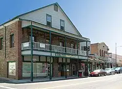The old city hotel on S.Washington Street
