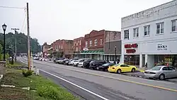 Main Street (West Virginia Route 16) in Sophia in 2007