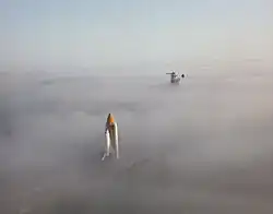 نمایی از چلنجر در مه.