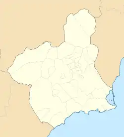 لرکاLorca در Murcia واقع شده