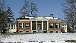 Front of the Spread Eagle Tavern-James D. Conrey House