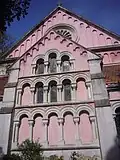 St George church is the Anglican church for Lisbon. Fielding gravesite is about 150 feet away.