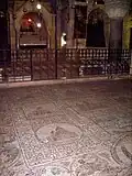 کف‌پوش مرمت یافته کلیسا