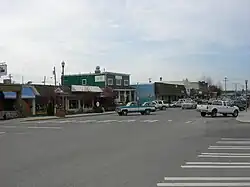 Looking west down Main Street