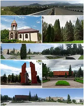 از بالا چپ:
نمایی Panoramic از استپاناوانSurp Sarkis Church • Stepanavan DendroparkDowntown Stepanavanبنیای یادبود استپان شاهومیان • موزه استپان شاهومیانمیدان مرکزی استپاناوان
