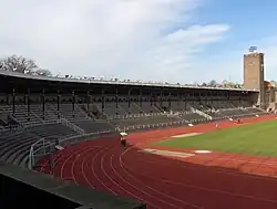 Northern view of the stadium (west)