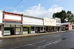 Storefronts on Main Street in Scio