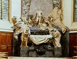 Tomb of  Maurice de Saxe, Saint Thomas Lutheran Church, Strasbourg (1777)
