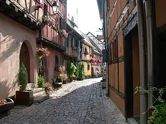Street in Eguisheim