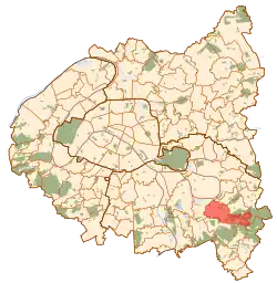پاریس and inner ring departments