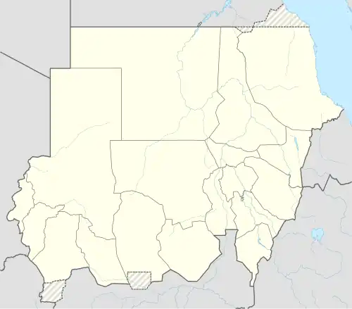 واد مدنی در سودان واقع شده