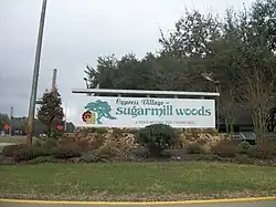 The gateway to Sugarmill Woods on US 19-98