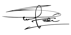 امضاء صالح‌الدینصالح الدین‎‎