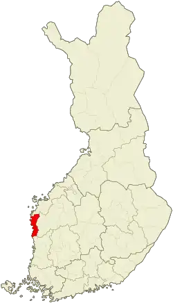 موقعیت سوداستاربوتن
Sydösterbotten