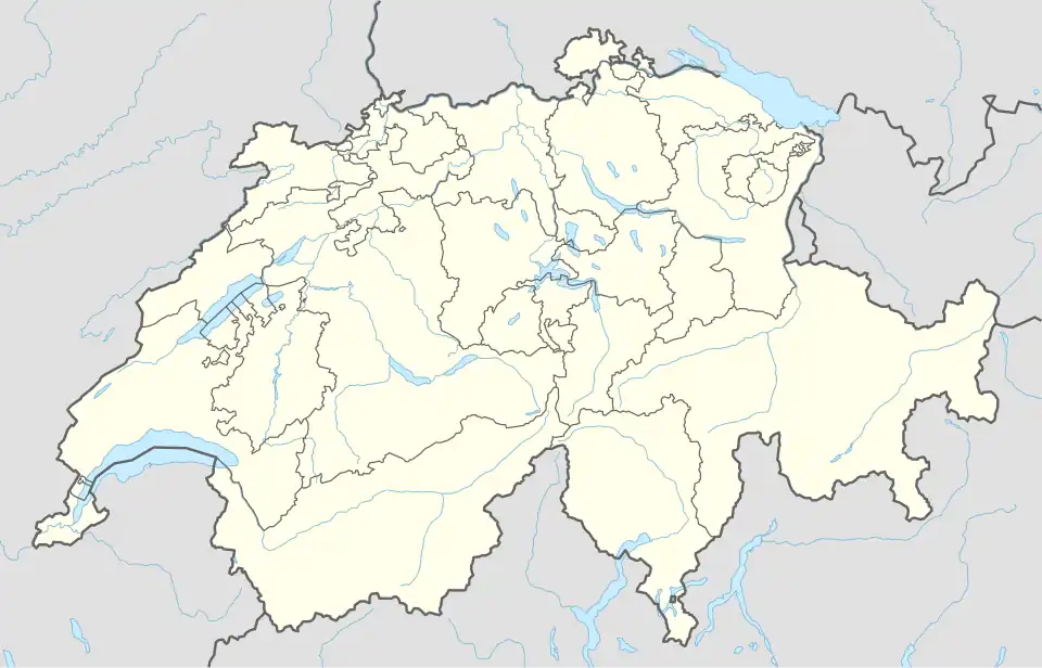 St. Gallen در سوئیس واقع شده