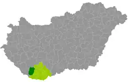 موقعیت ناحیه سیگت‌وار در نقشه