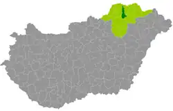 موقعیت ناحیهٔ سیکسو در نقشه