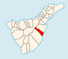 Municipal location in Tenerife