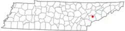 Location of Eagleton Village, Tennessee
