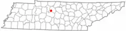 Location of Belle Meade, Tennessee