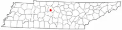 Location of Berry Hill, Tennessee