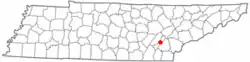 Location of Decatur, Tennessee